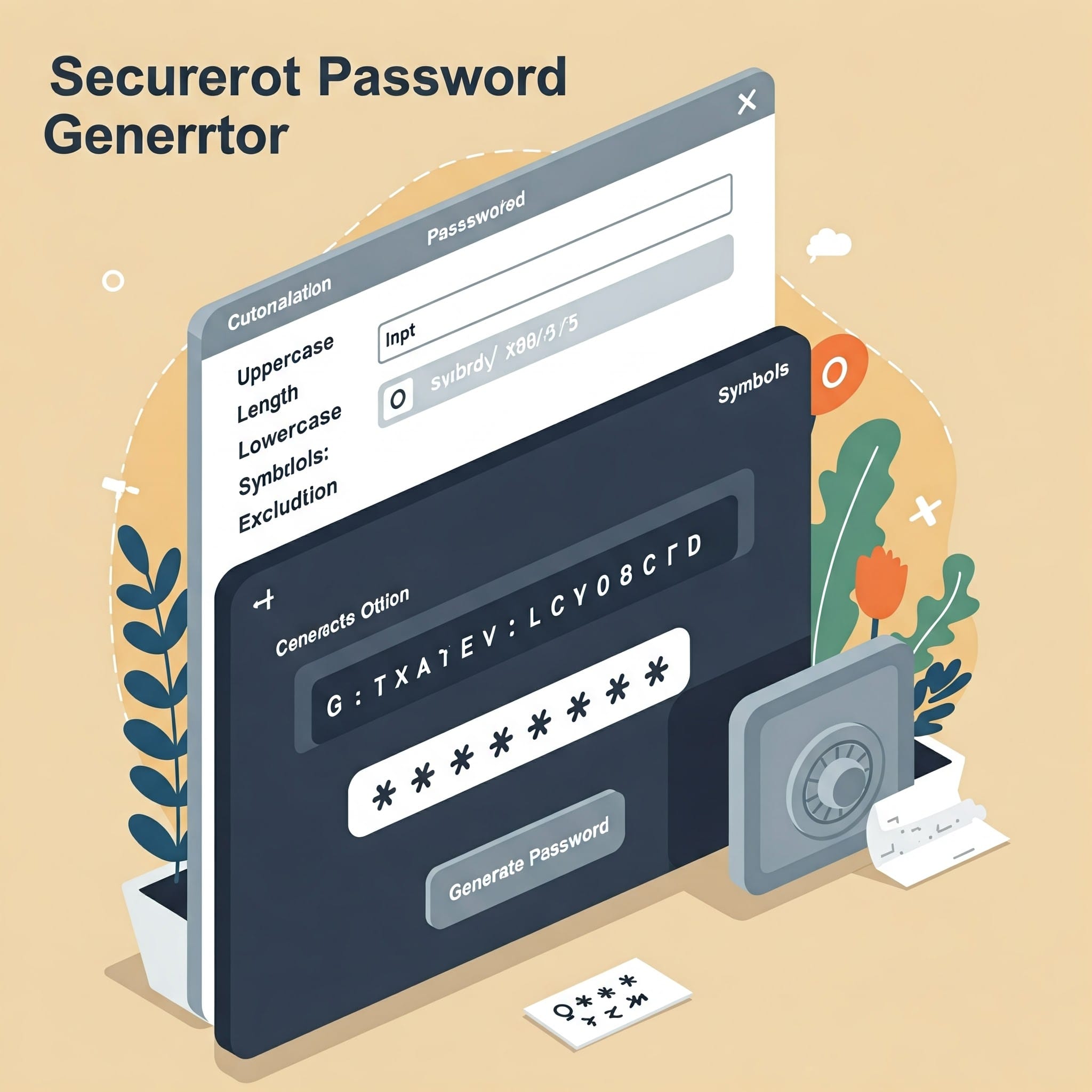 Secure Password Generator Screenshot