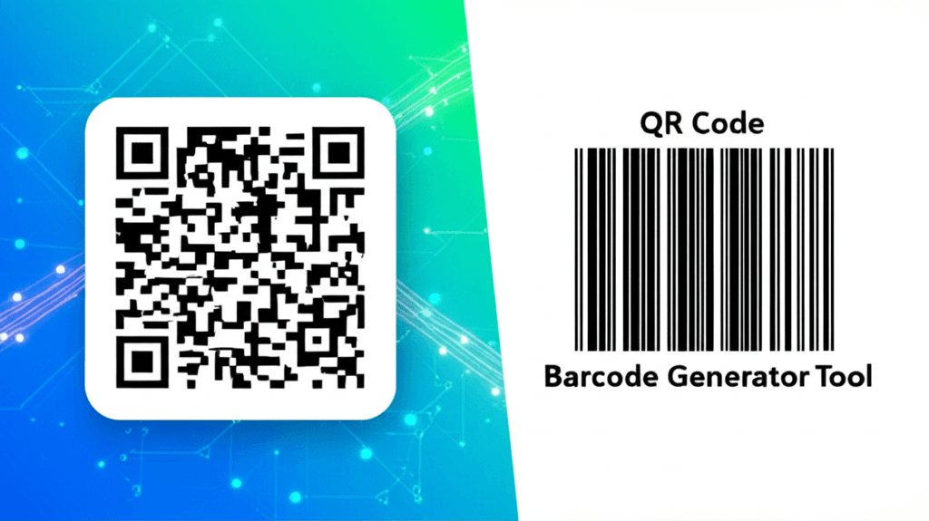 QR & Barcode Generator Tool Screenshot