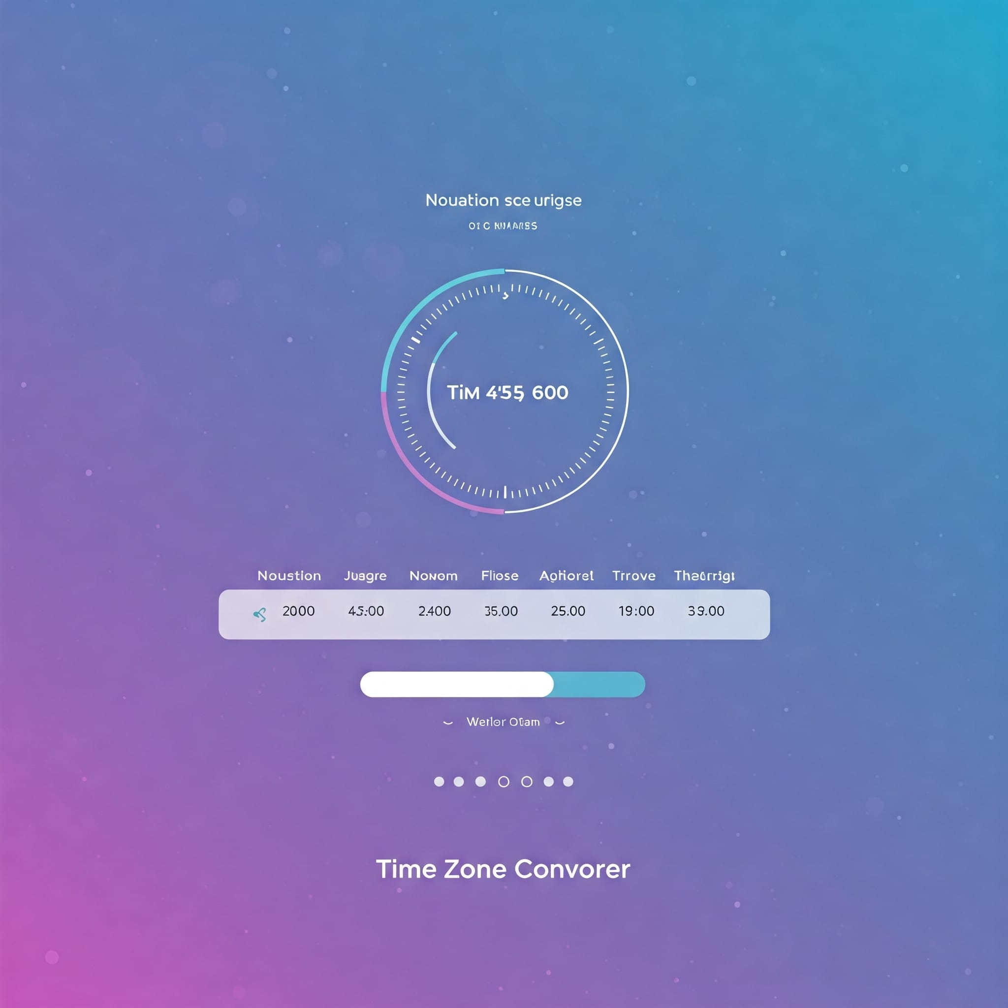 Time Zone Converter Screenshot