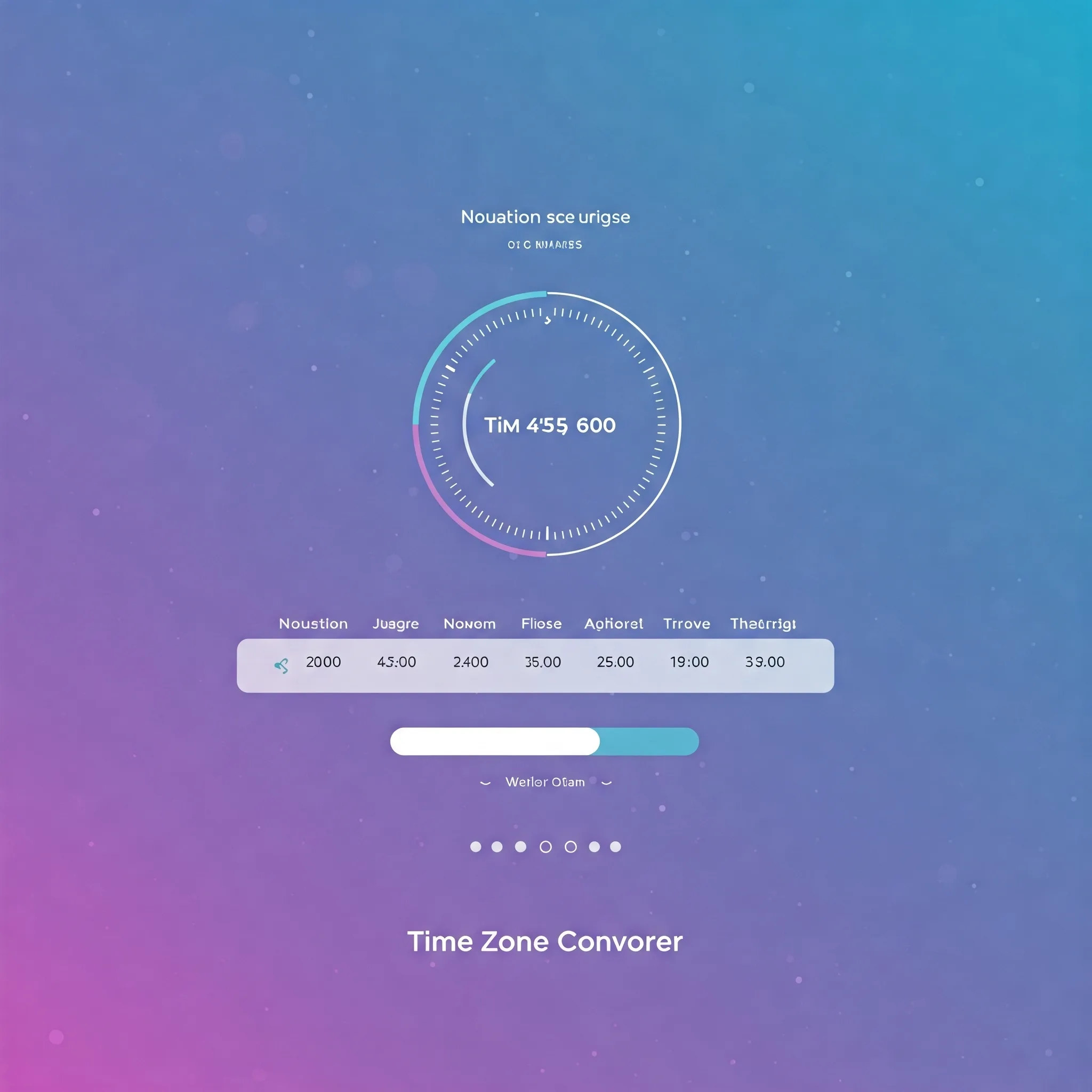 Time Zone Converter Screenshot