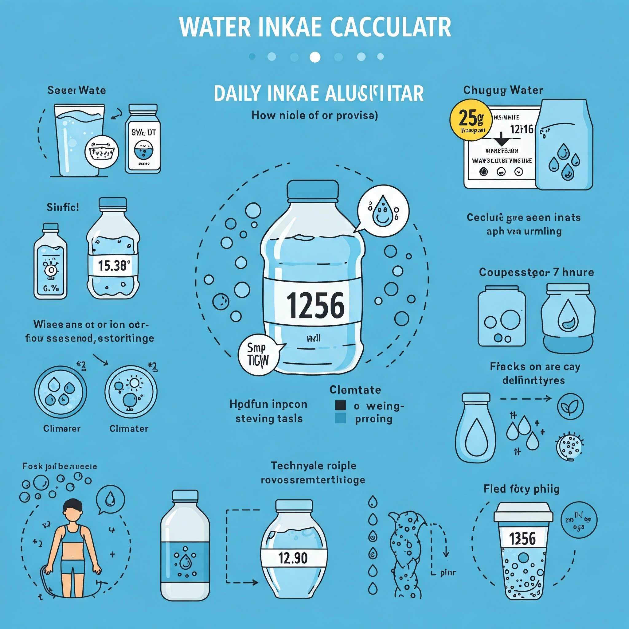 Water Intake Calculator Screenshot