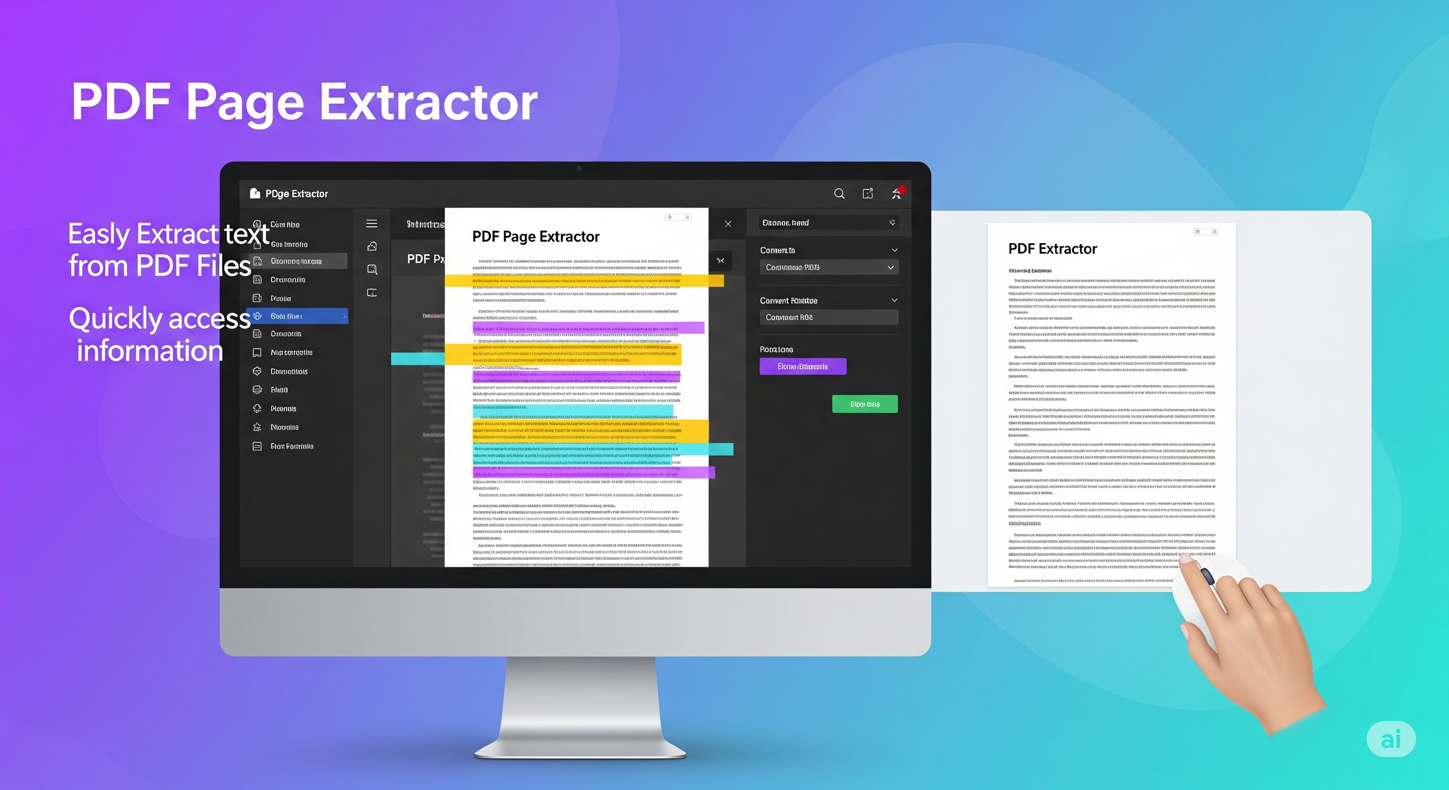 PDF Page Extractor Example