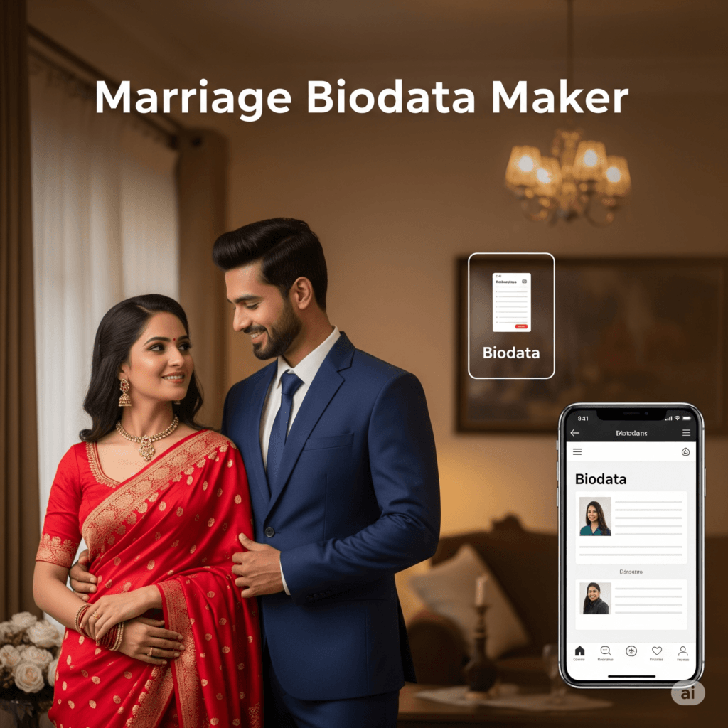 Marriage Biodata Maker Tool Example