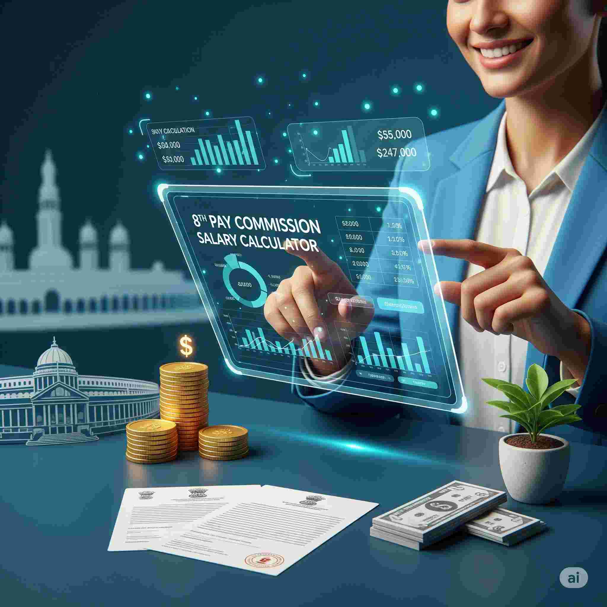 8th Pay Commission Salary Calculator Tool Example