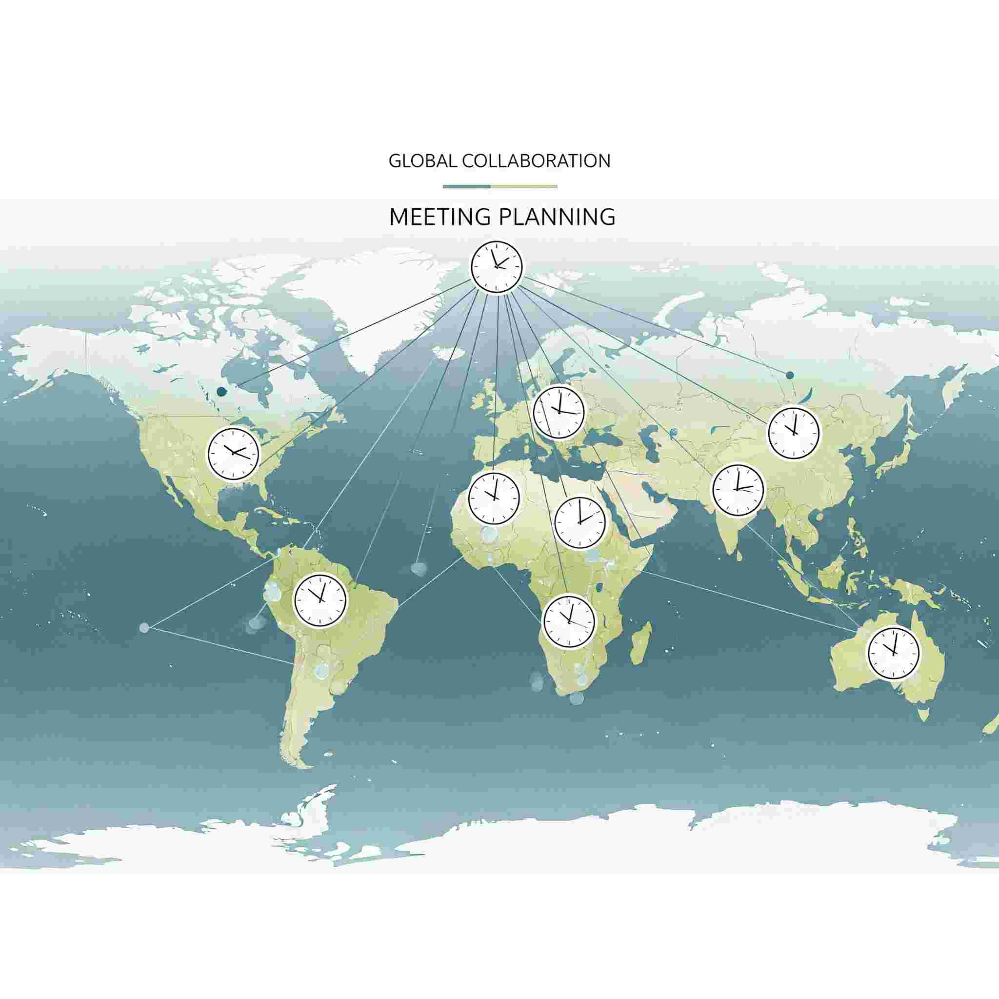 Global Time Zone & Meeting Planner Tool Example