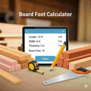Board Foot Calculator