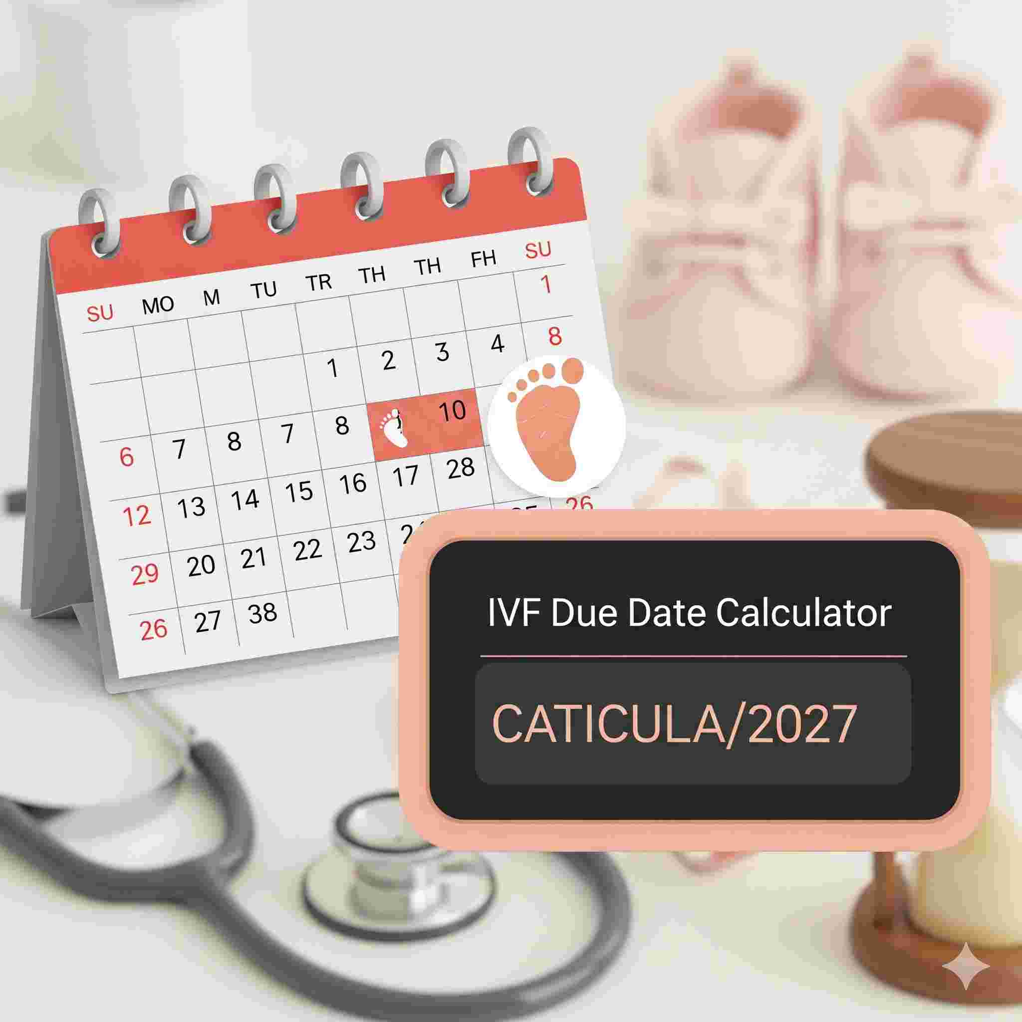 IVF Due Date Calculator Tool Example