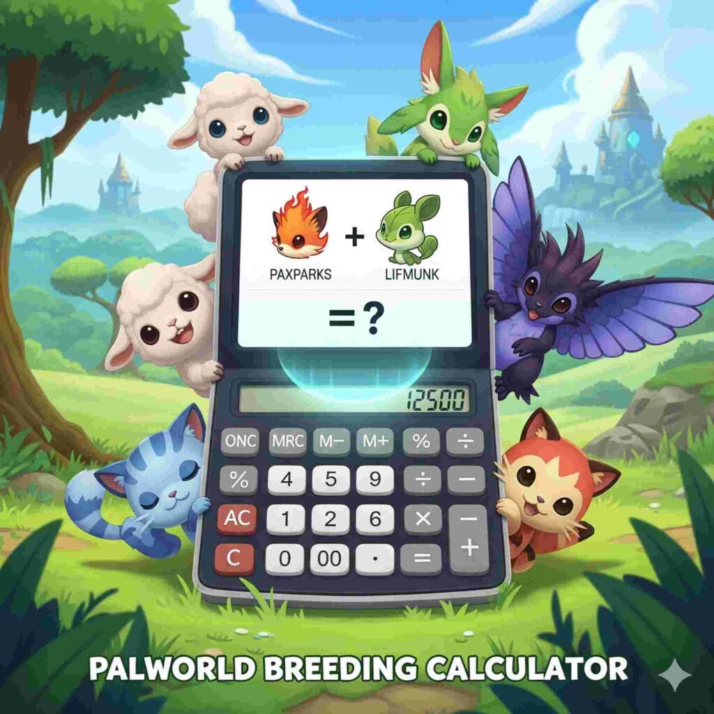 Palworld Breeding Calculator – Best Pal Combinations Free 2026
